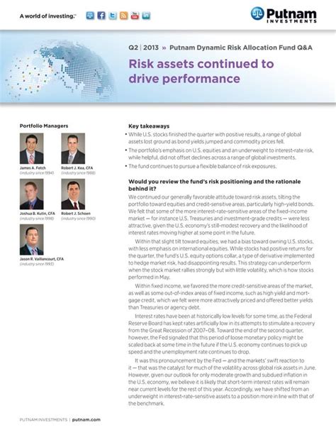 pdryx|Putnam Dynamic Risk Allocation Y (PDRYX) .
